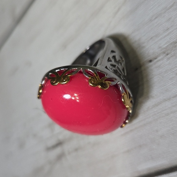 Plunder Jewelry - Plunder Pink and Gold Accent Ring